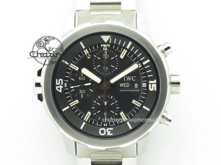 MIROTIME 0518 Portofino Chrono RG Black Dial on Black Leather Strap A HighPerformance 7389